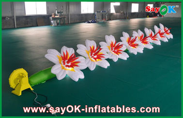 वेडिंग पार्टी के लिए सुंदर Inflatable प्रकाश सजावट / Inflatable एलईडी फूल श्रृंखला