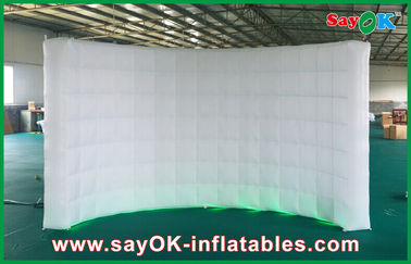 पार्टी सजावट inflatable दीवार टिकाऊ inflatable हवा दीवार पैनलों के साथ आंतरिक सीई ब्लोअर, 3 X 2 X 2.3 मीटर