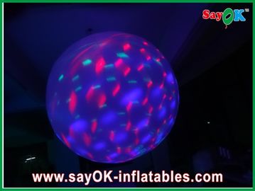 एलईडी लाइट्स, बैंगनी के साथ मल्टी कलर Inflatable प्रकाश सजावट Inflatable बॉल