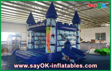 टिकाऊ पीवीसी inflatable उछाल महल घर मजेदार हैलोवीन बच्चों के लिए कद्दू उछाल घर किराए पर