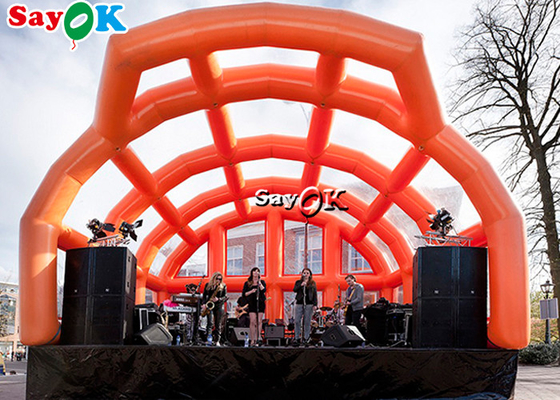 आउटडोर inflatable तम्बू सड़क शो मंच गतिविधियों के लिए अनुकूलित inflatable घटना तम्बू