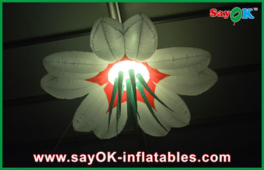 ऑक्सफोर्ड क्लॉथ एलईडी विशालकाय Inflatable प्रकाश सजावट 2 मीटर / 2.5 मीटर