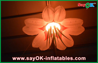 पार्टी Inflatable प्रकाश सजावट ऑरेंज / हरा अनुकूलित