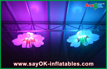 पार्टी Inflatable प्रकाश सजावट ऑरेंज / हरा अनुकूलित