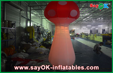 ग्राउंड ब्लोअर के साथ प्यारा Inflatable ईस्टर सजावट मशरूम