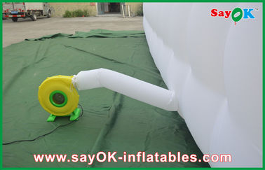 आउटवेल एयर टेंट बड़ा inflatable टेंट पोर्टेबल विशाल सफेद नायलॉन कपड़े inflatable एयर टेंट, 3 मीटर चैनल
