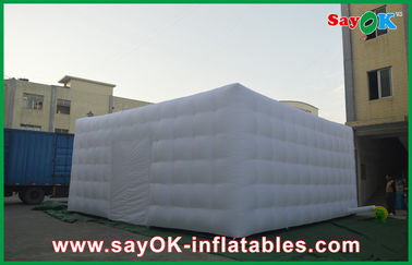 आउटवेल एयर टेंट बड़ा inflatable टेंट पोर्टेबल विशाल सफेद नायलॉन कपड़े inflatable एयर टेंट, 3 मीटर चैनल
