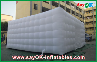 आउटवेल एयर टेंट बड़ा inflatable टेंट पोर्टेबल विशाल सफेद नायलॉन कपड़े inflatable एयर टेंट, 3 मीटर चैनल