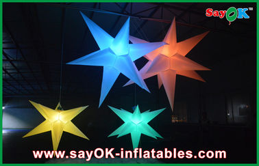 एलईडी पार्टी Inflatable प्रकाश सजावट सुंदर Inflatable स्टार