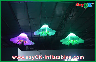 फ्लाइंग Inflatable प्रकाश सजावट, inflatable क्रिसमस सजावट लटका