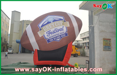 प्रोमोशनल इन्फ्लेटेबल रग्बी बॉल्स इन्फ्लैटेबल वर्ड कप ट्रॉफी रग्बी बॉल मॉडल
