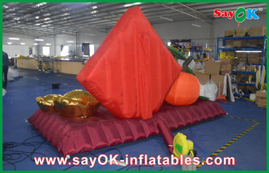 3 मीटर मध्य कस्टम Inflatable उत्पाद महोत्सव प्रोमोशनल Inflatables