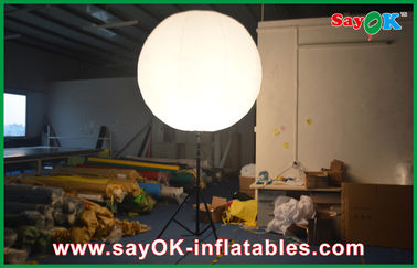 आकर्षक Inflatable प्रकाश सजावट स्थायी विज्ञापन गुब्बारा धारक