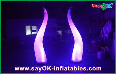शंकु 1 9 0 नायलॉन Inflatable प्रकाश सजावट, इंडोर पार्टी Inflatable प्रकाश चरण