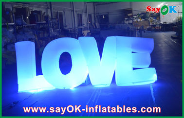 लोकप्रिय वेलेंटाइन Inflatable प्रकाश सजावट सगाई घटना
