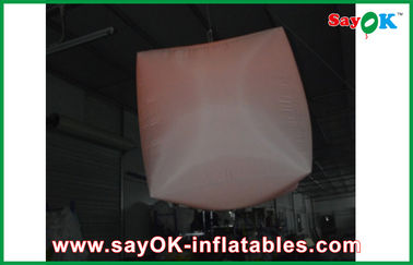 क्लब के लिए अनुकूलित स्क्वायर हैंगिंग Inflatable एलईडी लाइट स्टाइलिश