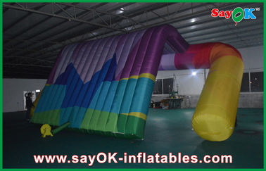 आउटडोर विज्ञापन एयर Inflatable तम्बू मुद्रित लोगो उच्च आंसू शक्ति