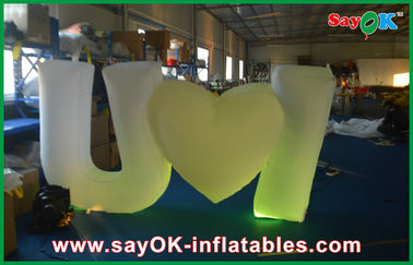 घटना के लिए मजेदार आकर्षक Inflatable प्रकाश सजावट मजेदार