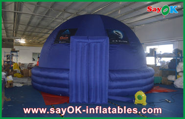 आउटडोर 5 एम Inflatable विज्ञापन तम्बू Planetarium शिक्षा प्रोजेक्टिव