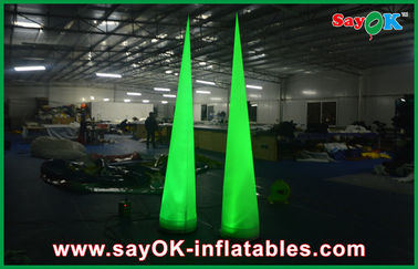 3 एम पार्टी Inflatable प्रकाश सजावट एलईडी लाइट यातायात शंकु नायलॉन कपड़ा