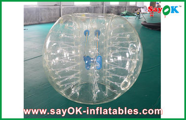 इन्फ्लैटेबल गार्डन गेम्स टीपीयू बॉडी ज़ोरबिंग बॉल इन्फ्लैटेबल सॉकर बॉल्स 1.5 मीटर प्रिंटिंग को अनुकूलित करें