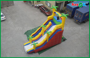 बड़े inflatable स्लाइड प्रोमो कस्टम डबल विशाल उछल स्लाइड जंप और inflatable पानी स्लाइड पार्क