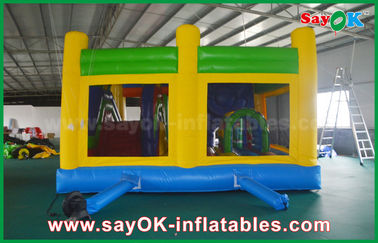 प्यारा Inflatable बाउंस कैसल तम्बू कूद कैसल ब्लोअर बच्चों