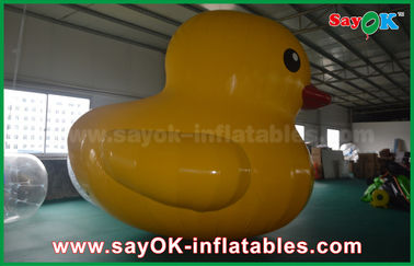 आराध्य पीवीसी सामग्री 5 मीटर कस्टम Inflatable उत्पाद मॉडल Inflatable पीले बतख