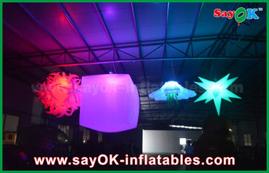 स्टेज पृष्ठभूमि के लिए फ्लॉवर बॉल लाइट Inflatable प्रकाश सजावट