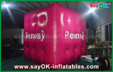 पीवीसी सामग्री के साथ आउटडोर Inflatable गुब्बारा फ्लोट हीलियम घन