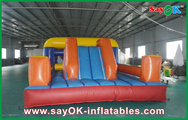 अनुकूलित आउटडोर Inflatable खेल खेल मुद्रण Inflatable छोटे बाधा कोर्स खेल