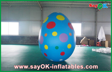 पीवीसी बाहर inflatable छुट्टी सजावट चित्रित सजावट अंडा