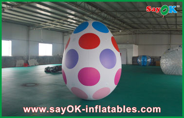 बिक्री के लिए प्रिंट Inflatable ईस्टर अंडे के साथ सजावट रंगीन Inflatable अंडे ईस्टर महोत्सव सजावट