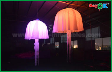 स्टेज Inflatable प्रकाश एलईडी सजावट, पार्टी के लिए Inflatable जेलीफ़िश