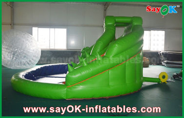 Inflatable Bounce Slide विशाल Inflatable Bouncer स्लाइड गरीबों के लिए, वयस्क बच्चों मेंढक उछल महल