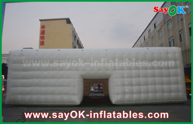 बड़े पोर्टेबल आउटडोर inflatable बार एलईडी inflatable डिस्को तम्बू inflatable नाइट क्लब inflatable यार्ड तम्बू घटनाओं के लिए