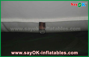 आउटडोर विशाल सफेद एलईडी संरचना घटना Inflatable घन तम्बू,Inflatable नाइट क्लब,Inflatable पार्टी तम्बू बिक्री के लिए