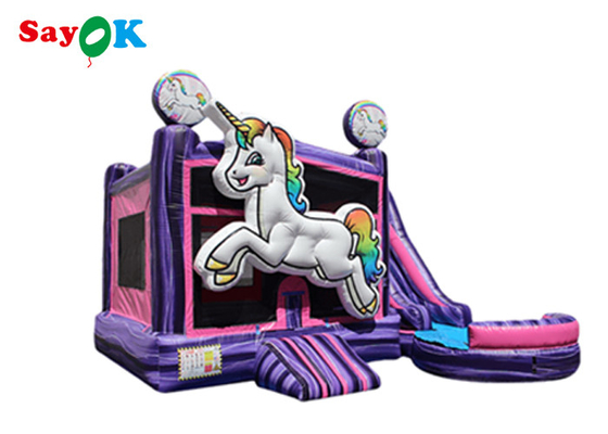 Inflatable Kids Slide Inflatable Unicorn Bounce House Jumper Slide Party Rent Unicorn Kid Zone Wet Dry कॉम्बो
