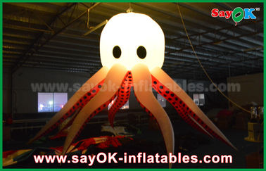 एलईडी लाइट के साथ विभिन्न रंग Inflatable प्रकाश सजावट Inflatable ऑक्टोपस