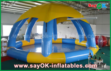 पीवीसी डीआईए 5 मीटर ग्रीष्मकालीन Inflatable खेल खेल छत कवर के साथ inflatable स्विमिंग पूल