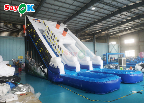 वाणिज्यिक inflatable स्लाइड अनुकूलित inflatable बाउंसर स्लाइड खेल का मैदान inflatable पानी स्लाइड पार्क