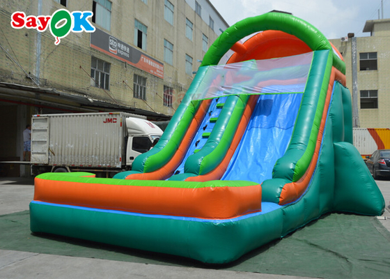 आउटडोर inflatable पानी स्लाइड्स वाणिज्यिक inflatable स्लाइड बच्चों के लिए विरोधी टूट
