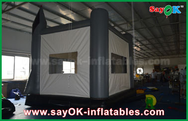 0.6 मिमी पीवीसी 4x3m ग्रे Inflatable कूदते कैसल लोकप्रिय हैप्पी हॉप बाउंसी कैसल