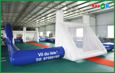 आउटडोर CE मानक के लिए Inflatable फुटबॉल खेल पीवीसी पनरोक फुटबॉल आकार का Inflatable पूल फील्ड