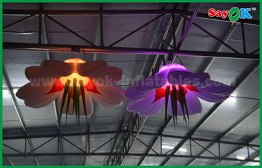 वेडिंग स्टेज Inflatable प्रकाश सजावट एलईडी वेडिंग Inflatable फूल