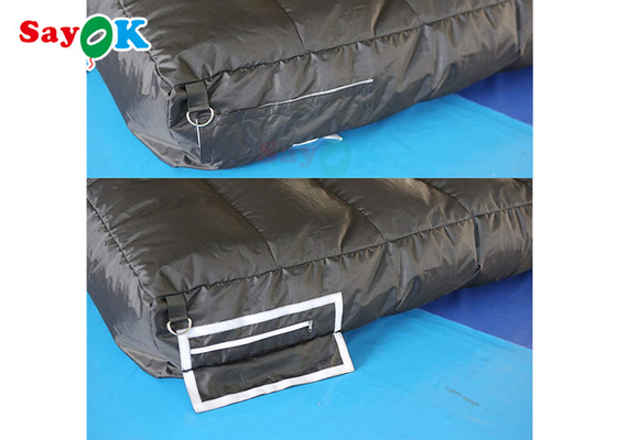 गतिविधि प्रदर्शनियों के लिए बहुक्रियाशील ग्रोन ब्लैक inflatable सुरंग तम्बू