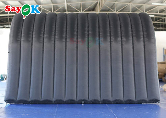 गतिविधि प्रदर्शनियों के लिए बहुक्रियाशील ग्रोन ब्लैक inflatable सुरंग तम्बू