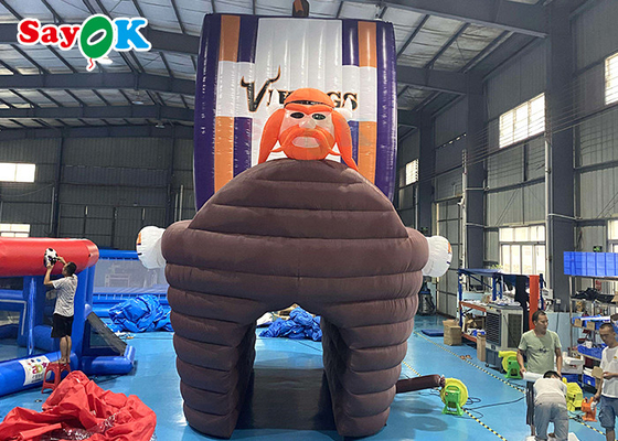 बड़ा inflatable तम्बू 210D ऑक्सफोर्ड समुद्री डाकू जहाज थीम विज्ञापन के लिए inflatable सुरंग