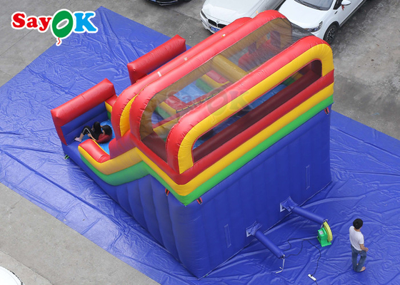 आउटडोर inflatable स्लाइड सरल पीवीसी inflatable बाउंसर स्लाइड ब्लो अप डबल सूखी स्लाइड inflatable स्लाइड बच्चों के लिए