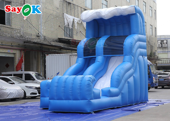 गीला सूखा inflatable स्लाइड वाणिज्यिक पानी inflatable स्लाइड उछाल पिछवाड़े inflatable स्लाइड बच्चों के लिए
